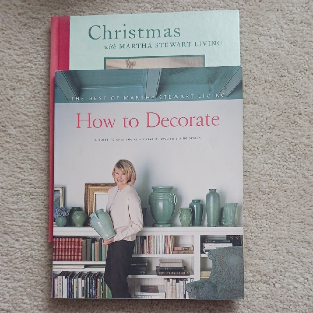 Martha Stewart Living Book Set - Mint and Red